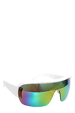 PACK OF 12 MIRROR COATING LENS SPORTS GOGGLE SUNGLASSES