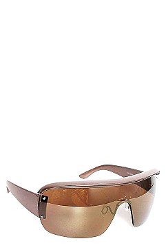 PACK OF 12 MIRROR COATING LENS SPORTS GOGGLE SUNGLASSES