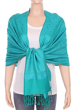 Patterned Pashmina Scarf