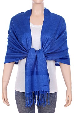 Patterned Pashmina Scarf