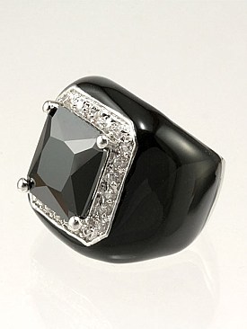 Cubic Zirconia Iconic Size Ring LAP5676