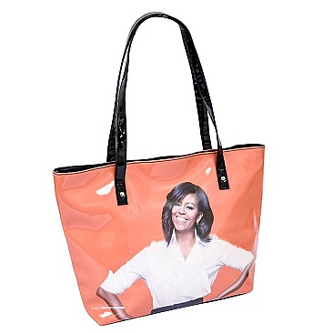 Obama Magazine Print Tote LU-PA0016