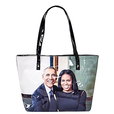 Obama Magazine Print Tote LU-PA0016