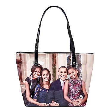 Obama Magazine Print Tote LU-PA0016