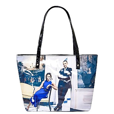 Obama Magazine Print Tote LU-PA0016