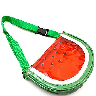 Watermelon Theme Clear Novelty Fanny Pack