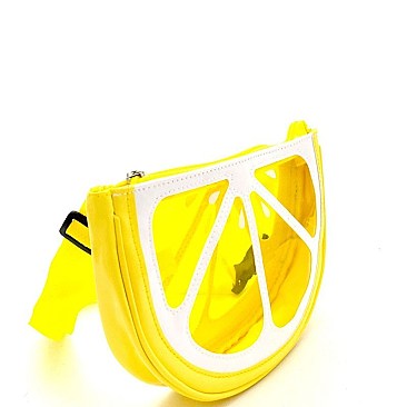 Lemon Theme Clear Novelty Fanny Pack MH-PB7236