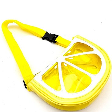 Lemon Theme Clear Novelty Fanny Pack MH-PB7236