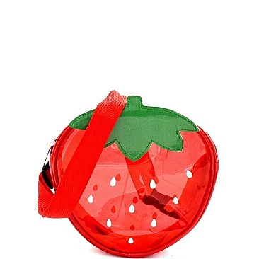 Strawberry Theme Clear Novelty Fanny Pack