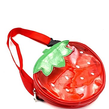 Strawberry Theme Clear Novelty Fanny Pack