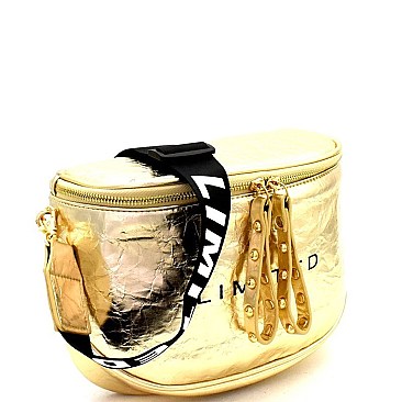 'Limited' Letter Print Fanny Pack Messenger MH-PB7255