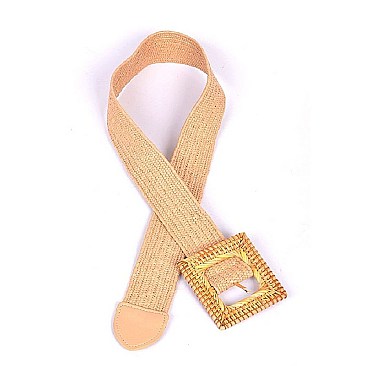 BAMBOO BUCKLE ELASTIC BELT