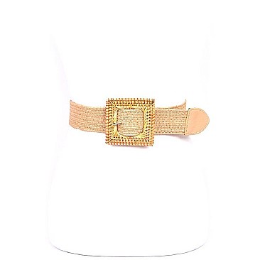 BAMBOO BUCKLE ELASTIC BELT