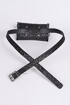 Sequin Chain Fanny Pack