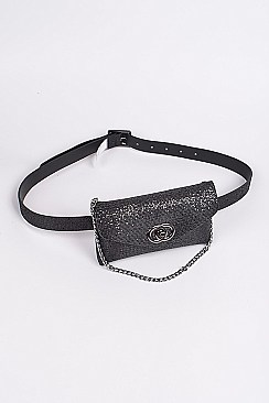 Sequin Chain Fanny Pack