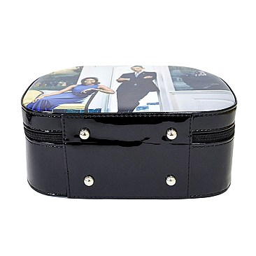 Magazine Print Cosmetic Case LU-PC0086