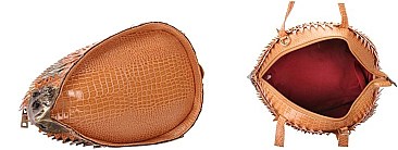 Porcupine Design Handbags