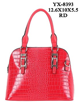 STYLISH CROCODILE PRINT SATCHEL - HOT