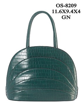 TRENDY CROC PRINT DOME SATCHEL