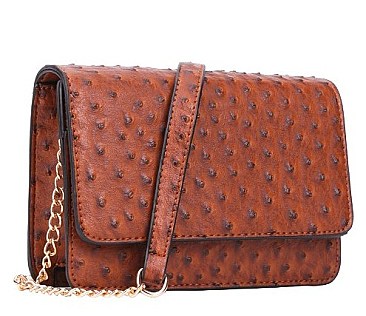 Ostrich Cross body - Sholuder Bag