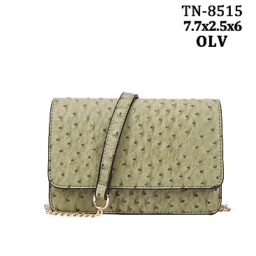 Ostrich Cross body - Sholuder Bag