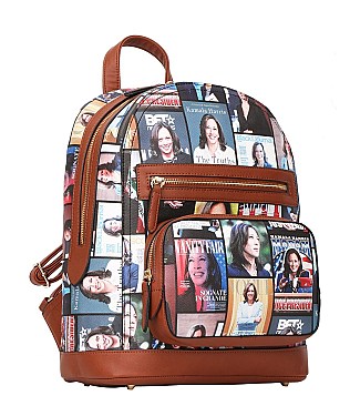 2 IN 1 KAMALA HARRIS BACKPACK WALLET SET