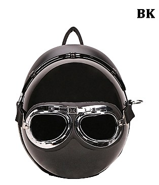 Motorcycle Theme Helmet Fashion Backpack