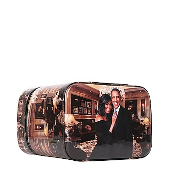 3 IN 1 MICHELLE OBAMA COSMETIC CASE BOX SET