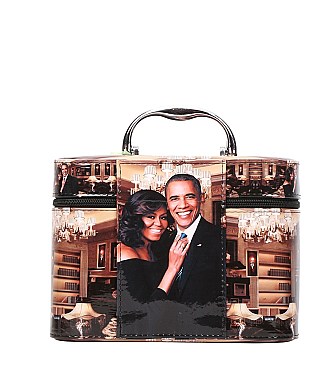 3 IN 1 MICHELLE OBAMA COSMETIC CASE BOX SET