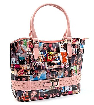 Michelle Obama Belt Accent Satchel