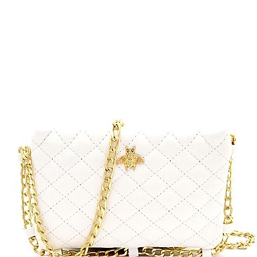 Bee Charm Quilted Cellphone Holder Cross Body MH-PL0301
