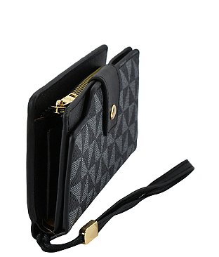 PM Monogram Clutch Wallet Wristlet
