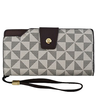 PM Monogram Clutch Wallet Wristlet