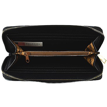 PM Monogram Clutch Wallet Wristlet