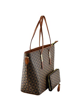 Monogram 2-in-1 Shopping Bag