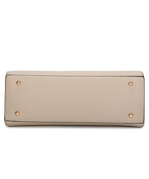 Fashion Buckle Top Handle 3-in-1 Satchel Set