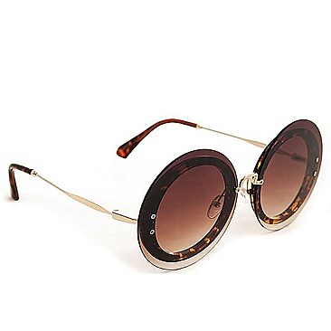 STYLISH MODERN ROUND SUNGLASSES - Pack of 12 Pieces