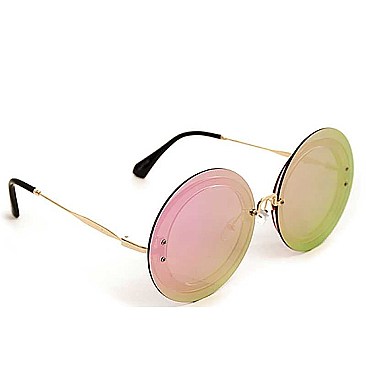 STYLISH MODERN ROUND SUNGLASSES - Pack of 12 Pieces