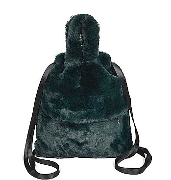 MULTI USE SOFT FUR BACKPACK