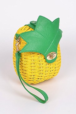 Tiny Pineapple Design Clutch