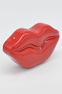 Detachable Lips Hand Bag Clutch