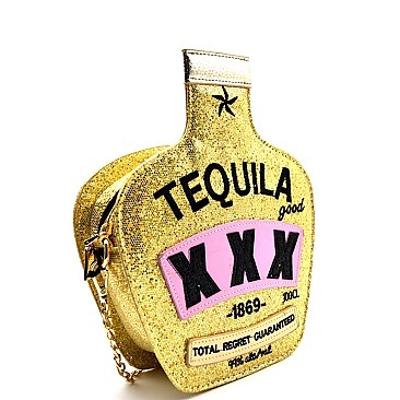 Metalic Tequila Theme Cross Body