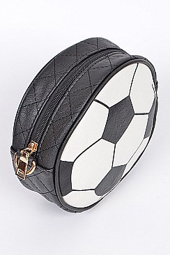 Soccer Ball Clutch