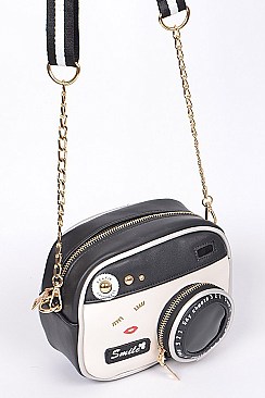 Retro Camera Inspired Clutch