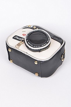 Retro Camera Inspired Clutch