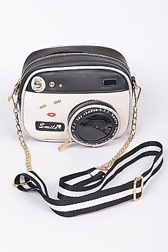 Retro Camera Inspired Clutch