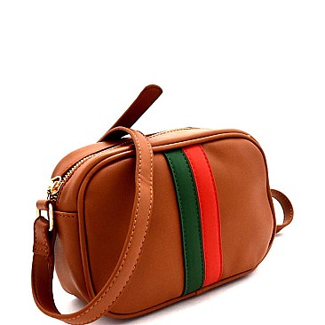 Stripe Accent Camera Bag Cross Body MH-PPC6195