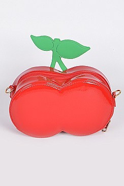 Shiny Cherry Design Clutch