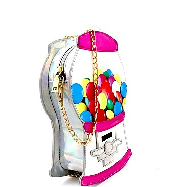 Hologram Candy Machine Theme Novelty Cross Body MH-PPC6519