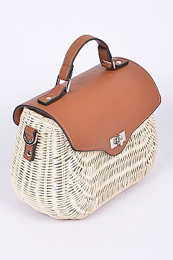 Casual Bamboo Clutch Bag